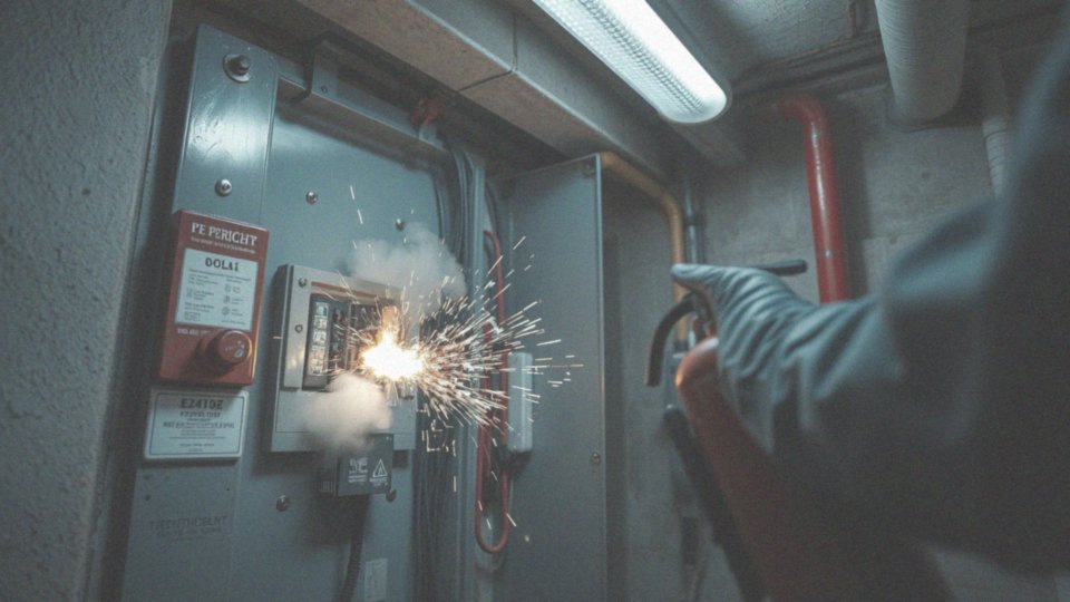 Jakie działania gaśnicze są zalecane w przypadku pożaru elektrycznego?