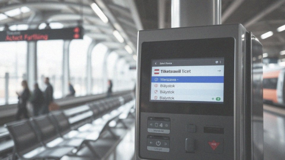 Gdzie można kupić bilet na pociąg Warszawa – Białystok?