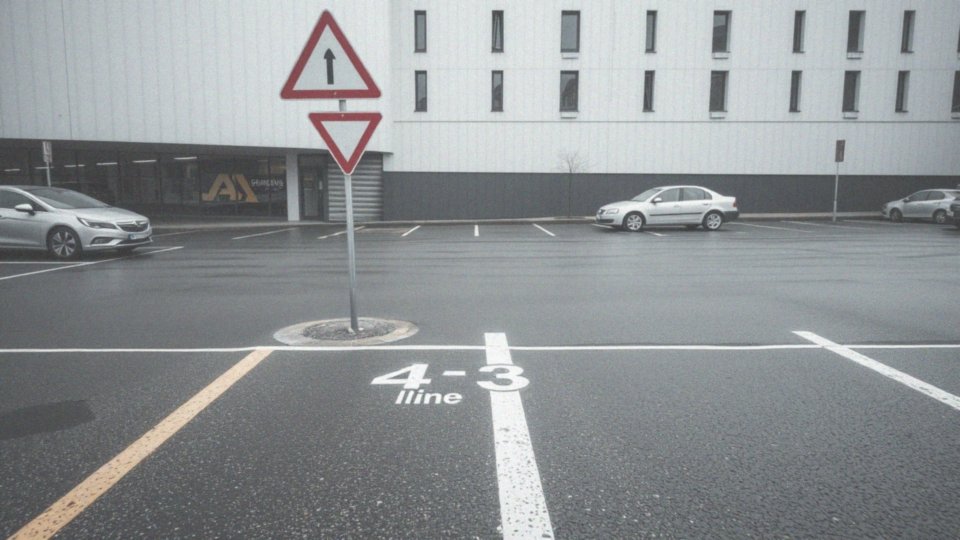Jakie znaki drogowe dotyczą pierwszeństwa na parkingu?