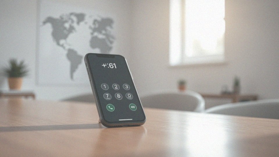 Jaki jest prefiks telefoniczny dla Australii?
