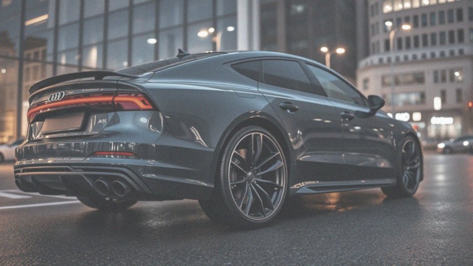 Jakie są dodatkowe opcje zwiększające koszt Audi RS7?