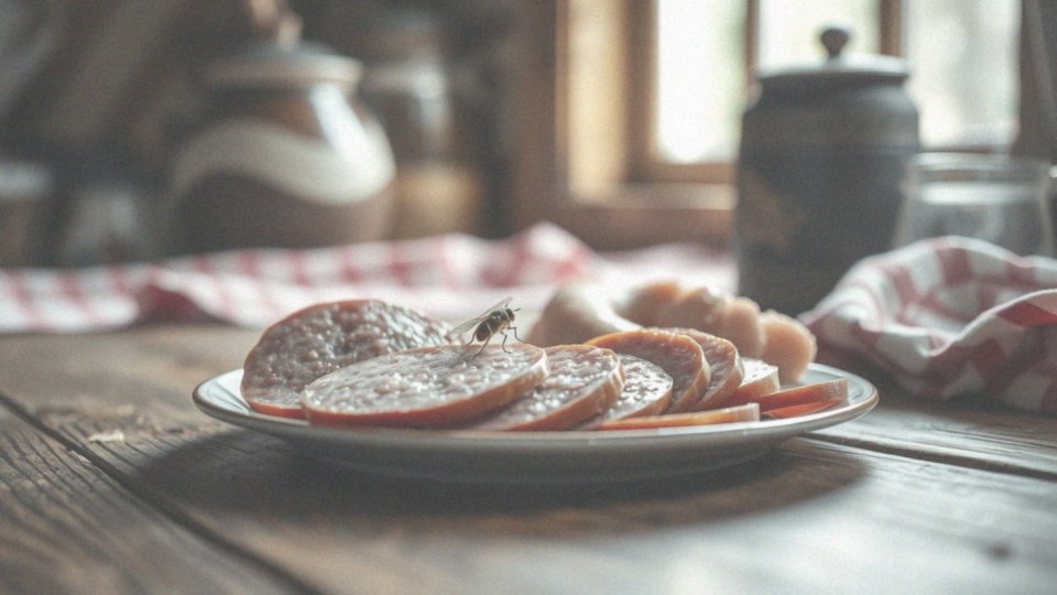 Jakie są potencjalne zagrożenia związane z jedzeniem wędlin przechowywanych bez lodówki?