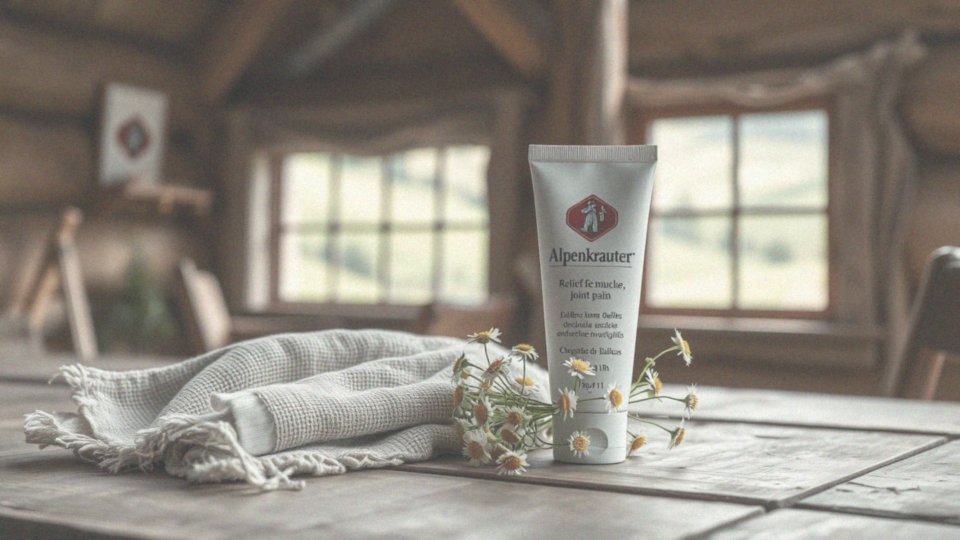 Jakie dolegliwości niweluje Alpenkrauter balsam?