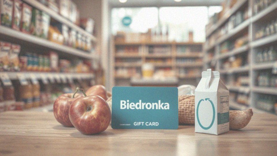 Karta podarunkowa Biedronka – co można kupić i jak ją wykorzystać?
